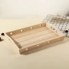 Factory-customized wooden hollowed-out trays for bar celebrities, simple and niche tea sets, and dining trays with customized appearances for wholesale Application Scenario